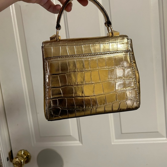 Gold Karla Mini Convertible Michael Kors Bag - Picture 2 of 6